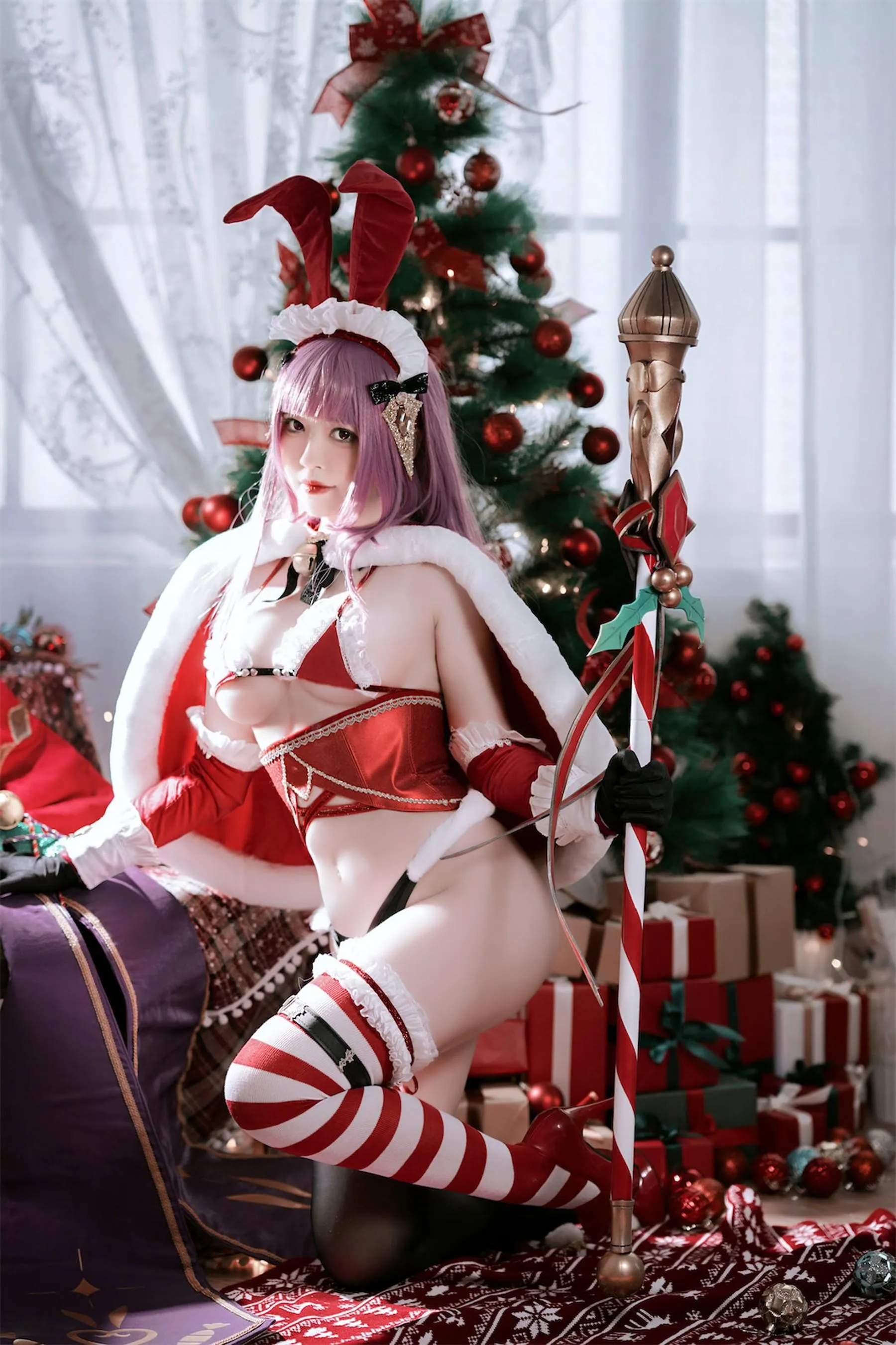 半半子 – NO.63 Christmas Bunny Aike [41P]插图7